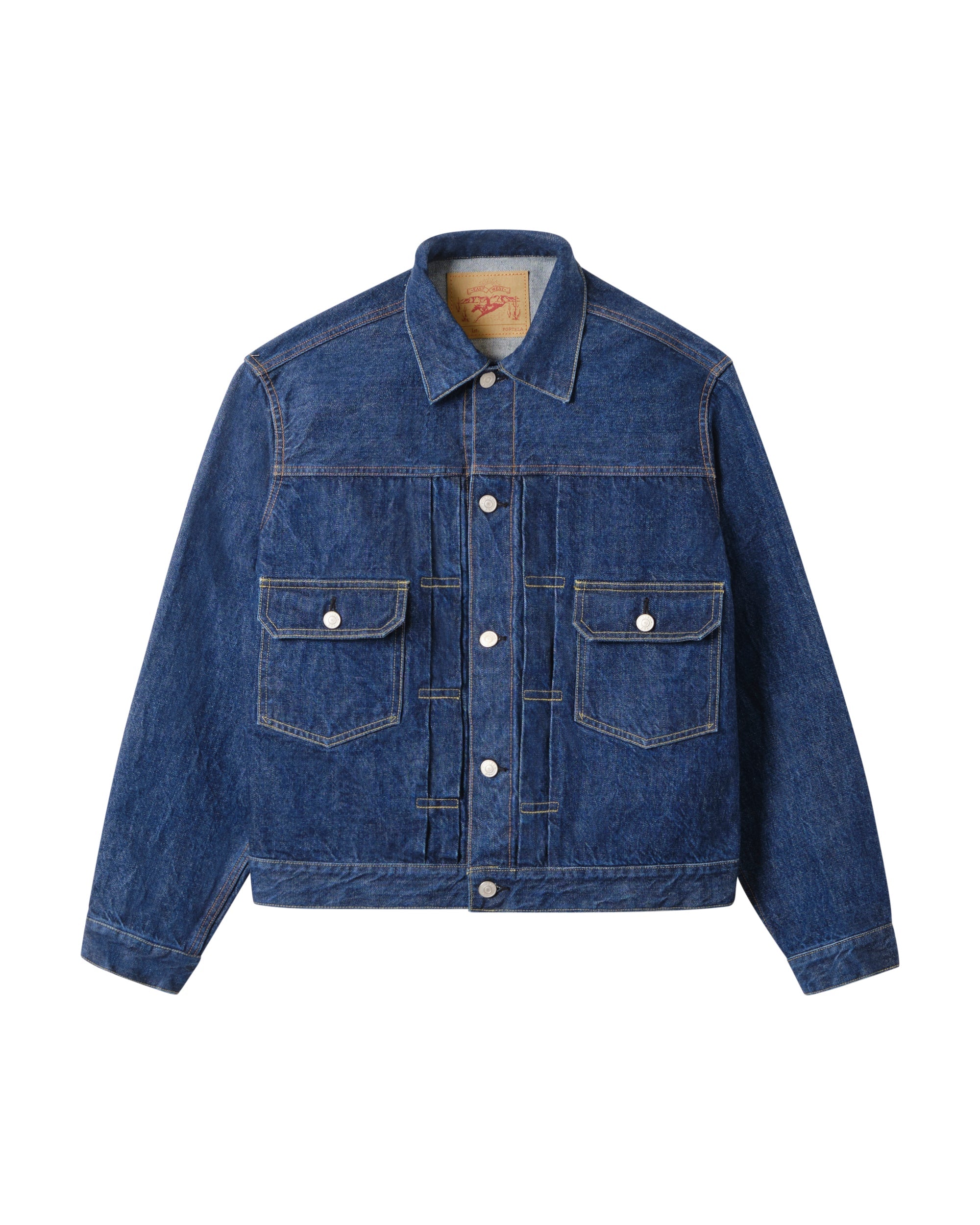 FORTELAのデニムジャケット Fortela】CISCO SELVEDGE TYPE II DENIM JACKET – Blue Beach Denim