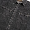 【Freenote】Modern Western 11 Ounce Black Stone Washed Denim Shirt