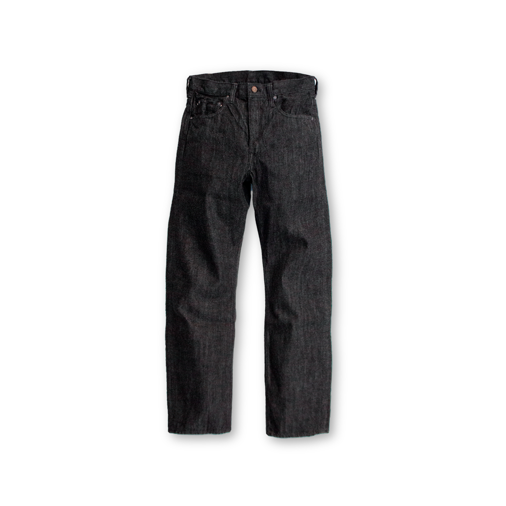 FULLCOUNT 0105BK Wide Black Denim