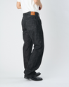 【Fullcount】0105BK Black Denim 13.7oz Wide Straight Jeans