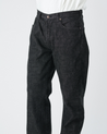 【Fullcount】0105BK Black Denim 13.7oz Wide Straight Jeans