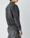 【Fullcount】2107BKHW-SP Black Dartford Splatter Washed 13.7oz Type 1 Denim Jacket