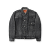【Fullcount】2107BKHW-SP Black Dartford Splatter Washed 13.7oz Type 1 Denim Jacket