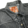 【Fullcount】2107BKHW-SP Black Dartford Splatter Washed 13.7oz Type 1 Denim Jacket