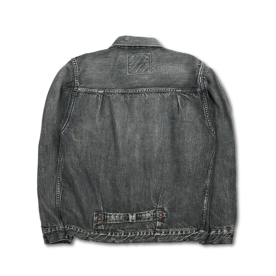Fullcount】2107BKHW-SP Black Dartford Splatter Washed 13.7oz Type