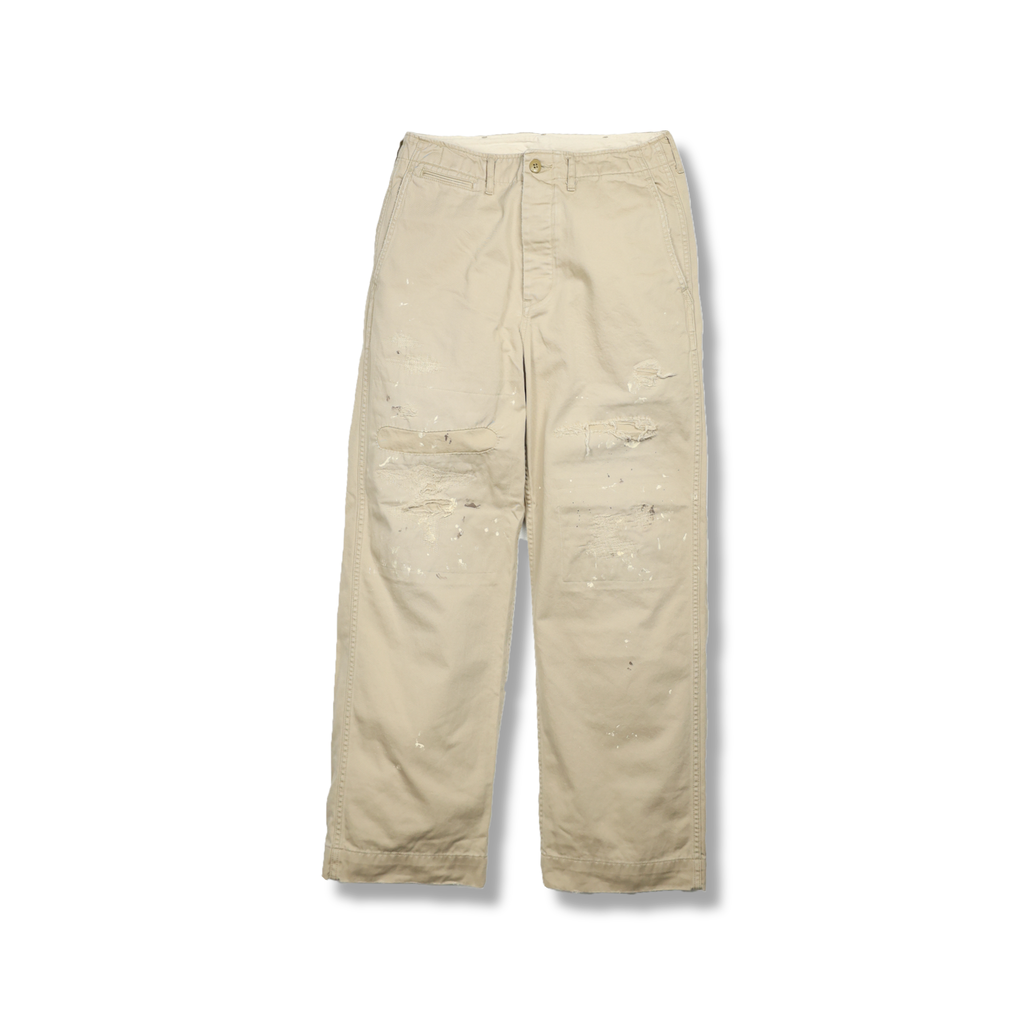 Fullcount】1201 HW U.S.Army Chino 41 Khaki “Freedom Fighter” Pants