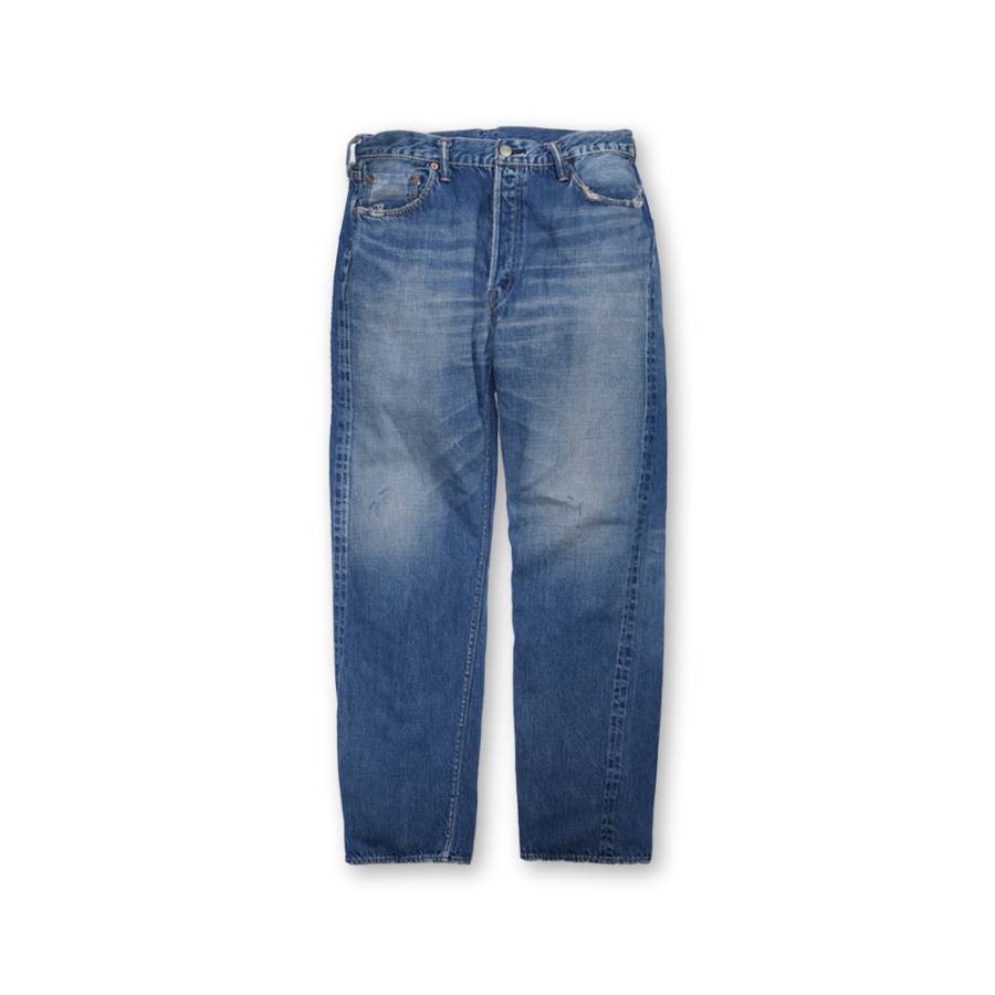 FULLCOUNT 1341 0105 SS Clean Straight Denim Dartford Super Smooth Indigo Blue