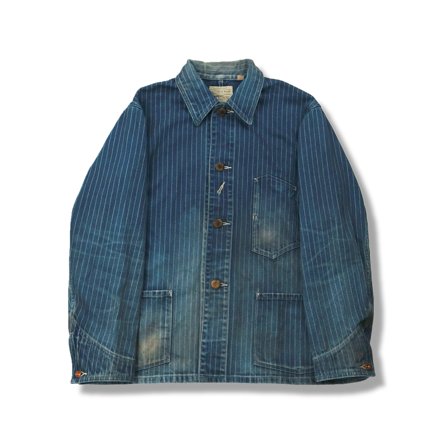 FULLCOUNT 2015HW 13 Early 1900s Wabash Chore Jacket H.W Wabash