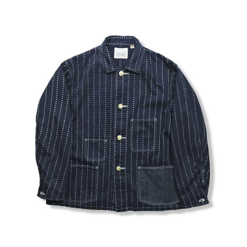 Fullcount】2051 Wabash Chore Jacket – Blue Beach Denim