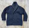 【INDI+ASH】REVERSIBLE SHAWL OVERCOAT Indigo Morningstar Quilt
