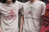 【Flea-T】US Navy Hand Distressed Vintage Tshirt White 