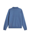 【Fortela】Yale Sweatshirt Cotton Colletto E Zip Indaco
