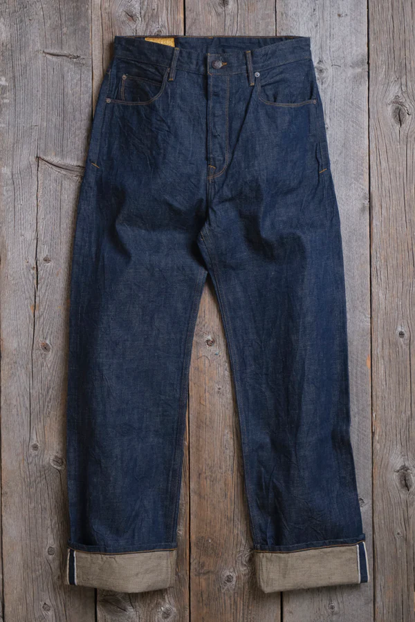 【Freenote】Modesto 13 Ounce Rinsed Natural Indigo Selvedge Straight Jea ...