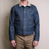 【Freenote】RJ-3 13 Ounce Indigo Denim 燈心絨拚領復古牛仔外套