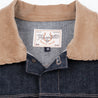 【Freenote】RJ-3 13 Ounce Indigo Denim 燈心絨拚領復古牛仔外套