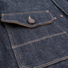 【Freenote】RJ-3 13 Ounce Indigo Denim 燈心絨拚領復古牛仔外套