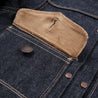 【Freenote】RJ-3 13 Ounce Indigo Denim 燈心絨拚領復古牛仔外套