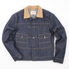 【Freenote】RJ-3 13 Ounce Indigo Denim 燈心絨拚領復古牛仔外套