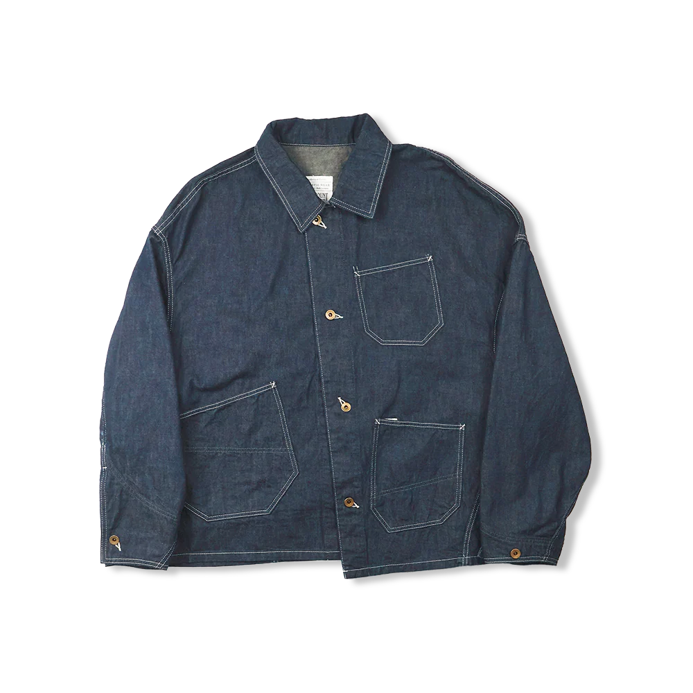 Fullcount x FUMITO GANRYU】Fu15-Bl-101 Graffiti Chore Jacket