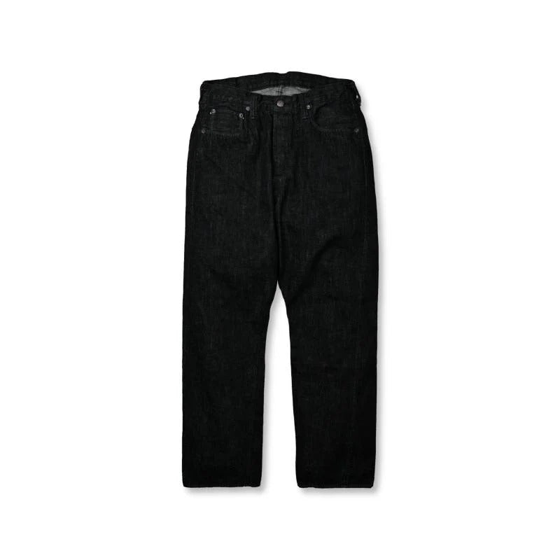 Fullcount 0105BKSS Wide Black Selvedge Denim (Super Smooth)