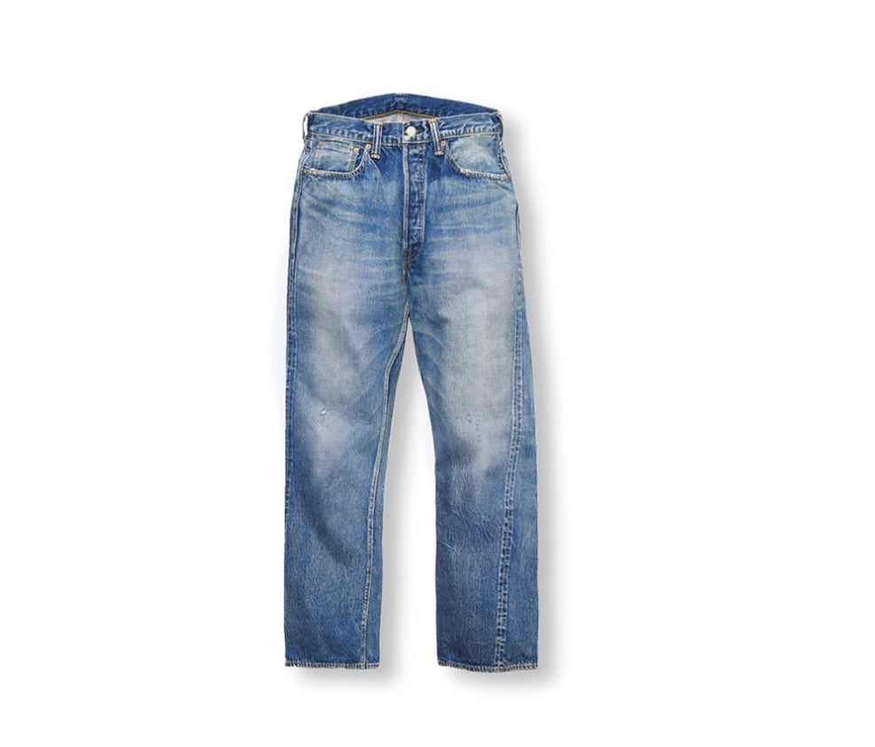 Fullcount】0105 Dartford 13.7oz Wide Straight Jeans – Blue Beach Denim