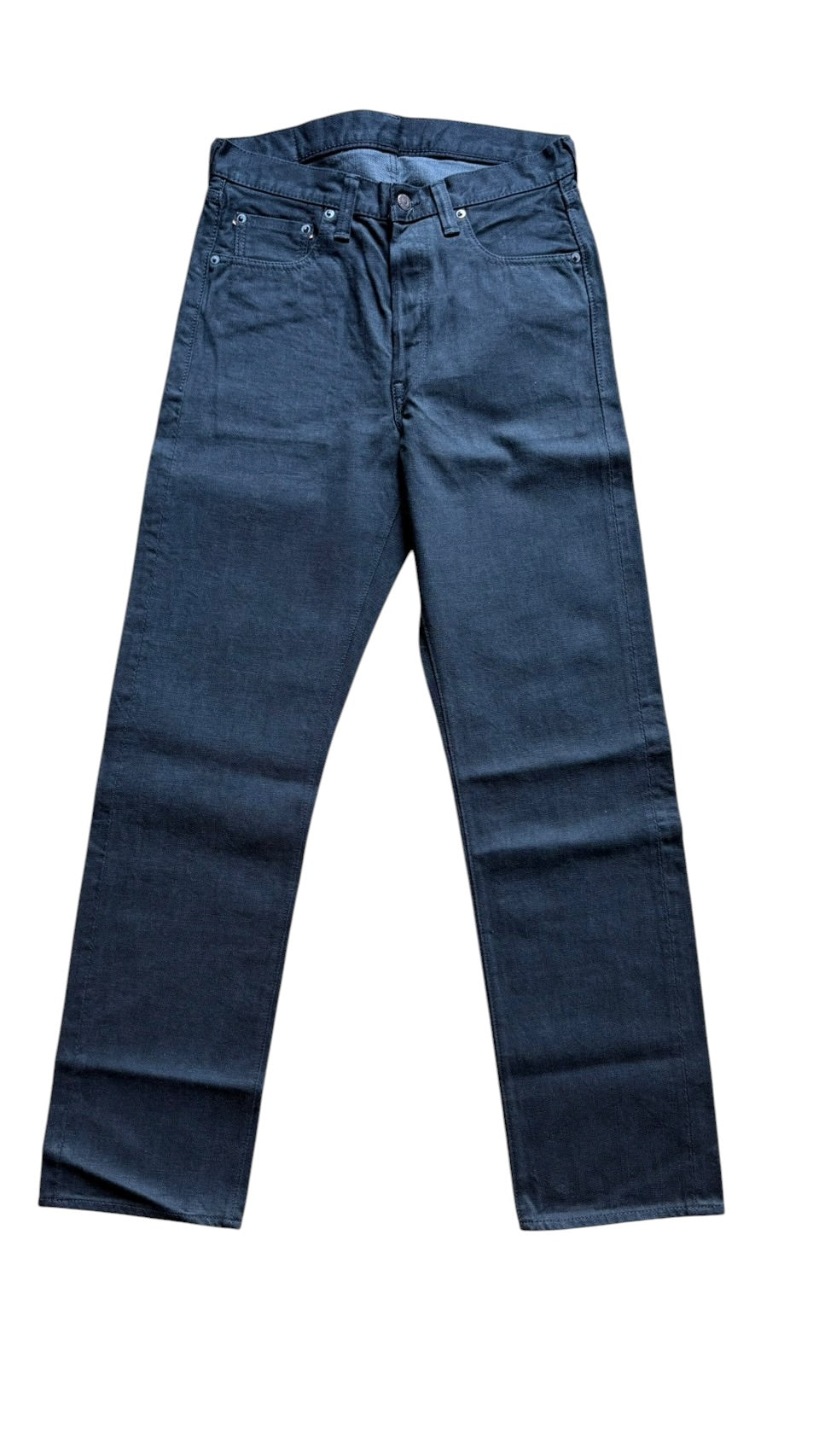 Fullcount 1101 Straight Black/Gray Selvedge Denim