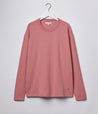 【Merz b. Schwanen】GHPLS01 Longsleeve Shirt Organic and Giza Cotton / Hemp Blend Rosewood 