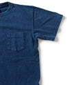 【Good On】GOST0903IS S/S INDIGO CREW POCKET 5.5oz T-SHIRT