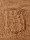 【Good On】GOST2102 ORGANIC S/S POCKET TEE Fox Fiber Brown 狐狸棉口袋T