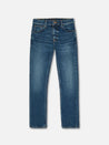 【Nudie Jeans】Grim Tim Workers Blue 工作藍修身小直筒