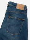 【Nudie Jeans】Grim Tim Workers Blue 工作藍修身小直筒
