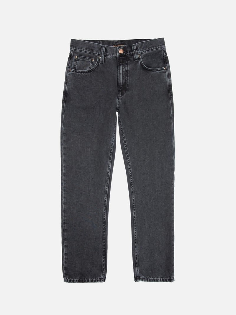 Nudie Jeans】Gritty Jackson Black Cliffs – Blue Beach Denim