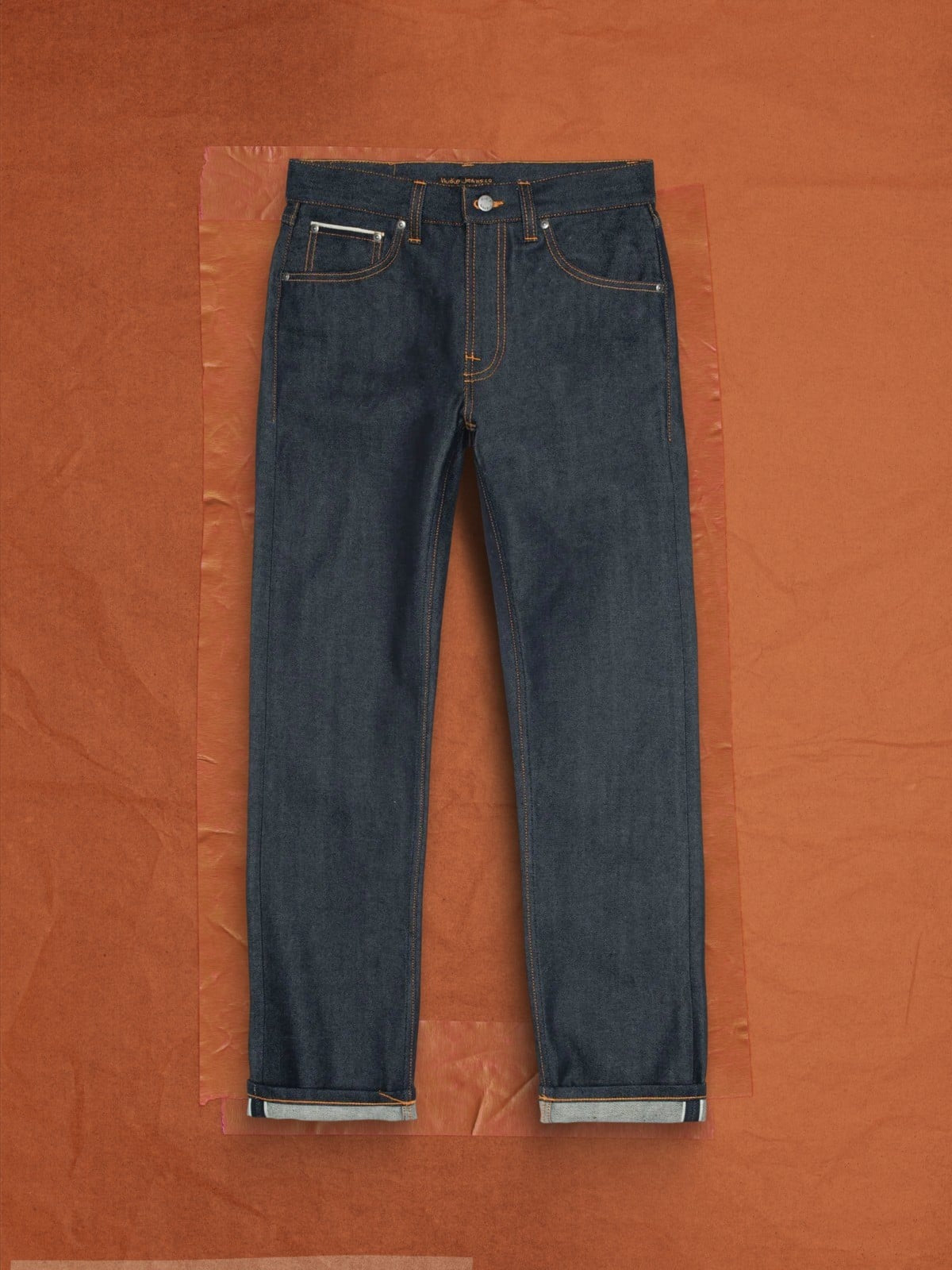 Nudie Jeans】Gritty Jackson Dry Dusk Selvage – Blue Beach Denim