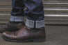 【Ruttloff】H2-Big Twill Left Hand Neppy Selvedge Denim Jeans 13oz 藍灘獨家訂製左斜紋粗紋棉節赤耳小直筒牛仔褲