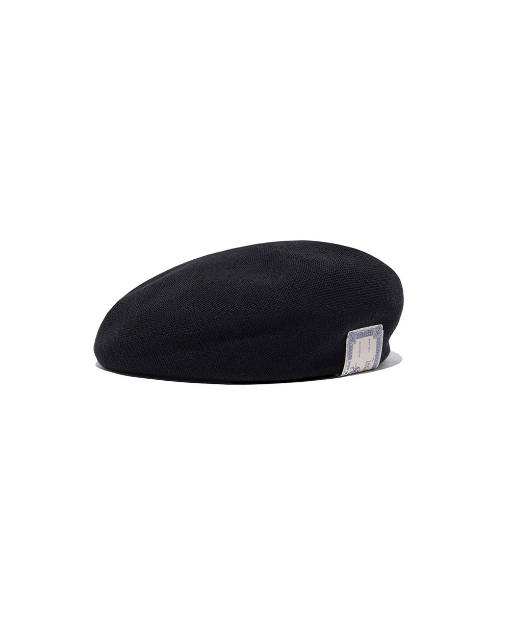 H.W.Dog&Co. Cotton Big Beret Black