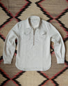 【WYTHE】Half-Zip Sweatshirt Heather Grey 