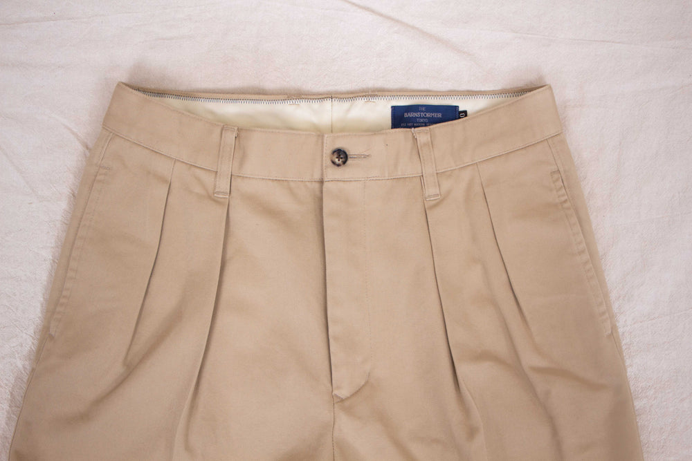 1955UC-American-Fits-2-Pleated-Chinos-Trousers-Beige