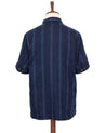 【Indigofera】Rivera Shirt Indigo Sashiko Stripe