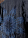 【INDI+ASH】REVERSIBLE SHAWL OVERCOAT Indigo Morningstar Quilt