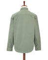 【Indigofera】Alamo Shirt Cotton Twill MASH Green 阿拉莫襯衫重磅斜紋布豆綠色