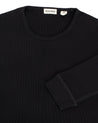 【Indigofera】Clyde Cotton Rib Cocatoo Black