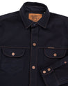 【Indigofera】 Copeland Cotton Karsey Navy 大斜紋厚絨布海軍藍 襯衫外套
