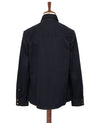 【Indigofera】 Copeland Cotton Karsey Navy 大斜紋厚絨布海軍藍 襯衫外套