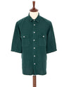 【Indigofera】Delray Shirt Linen Canvas Petrol