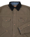 【Indigofera】Fargo Quarter Jacket, Smithson Canvas, Dark Olive 深橄欖色重磅帆布短版卡車夾克