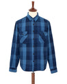 【Indigofera】Norris Shirt Triple Indigo Selvedge