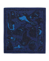 Indigofera x Ragnar Persson The Devil's Bird Bandana Black Blue