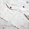 Indigofera Terrence Cotton & Linen Pullover Shirt Cocatoo pocket