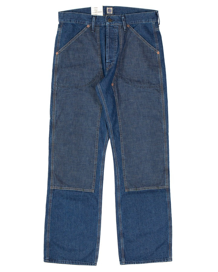 Indigofera】Wendell Pants, Military Chambray / Neppy Workers