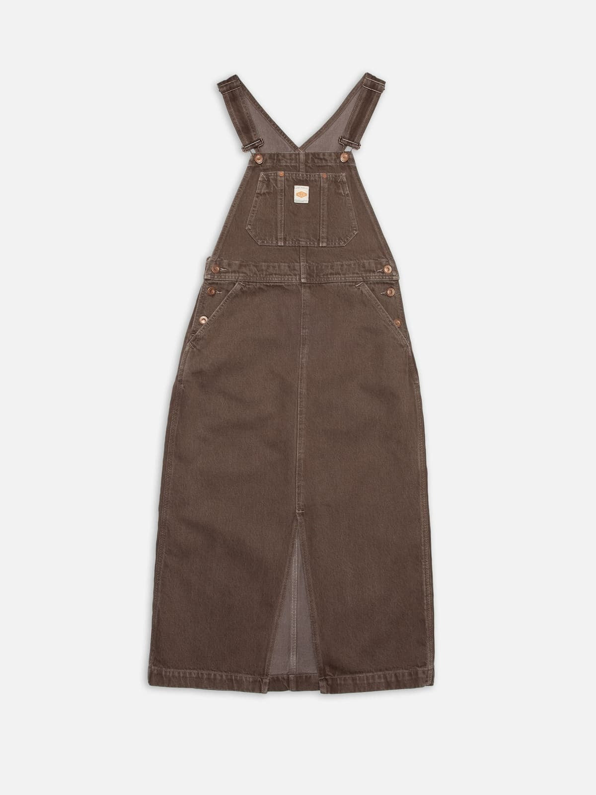 Nudie Jeans】Inger Dungarees Dress Espresso – Blue Beach Denim